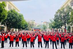 HS THCS DỊCH VỌNG HẬU ĐỒNG DIỄN THỂ DỤC CHỦ ĐỀ "VĂN HOÁ CHÀO HỎI"